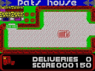 Postman Pat screenshot 3 for ZX Spectrum